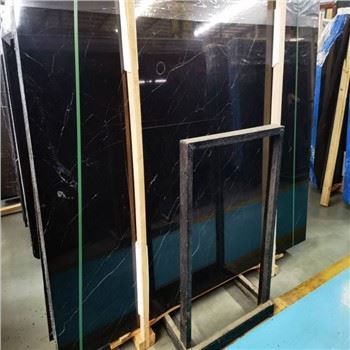 แผ่นหินอ่อนขัด Nero Marquina